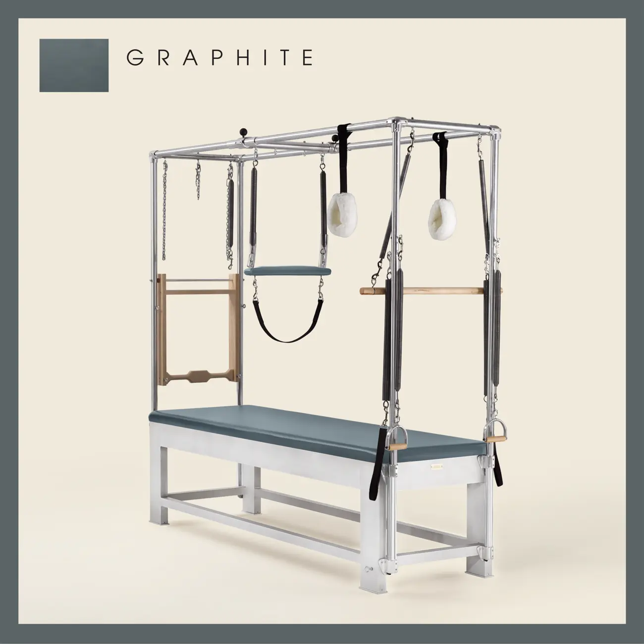Pilates Cadillac In Aluminum - Image 38