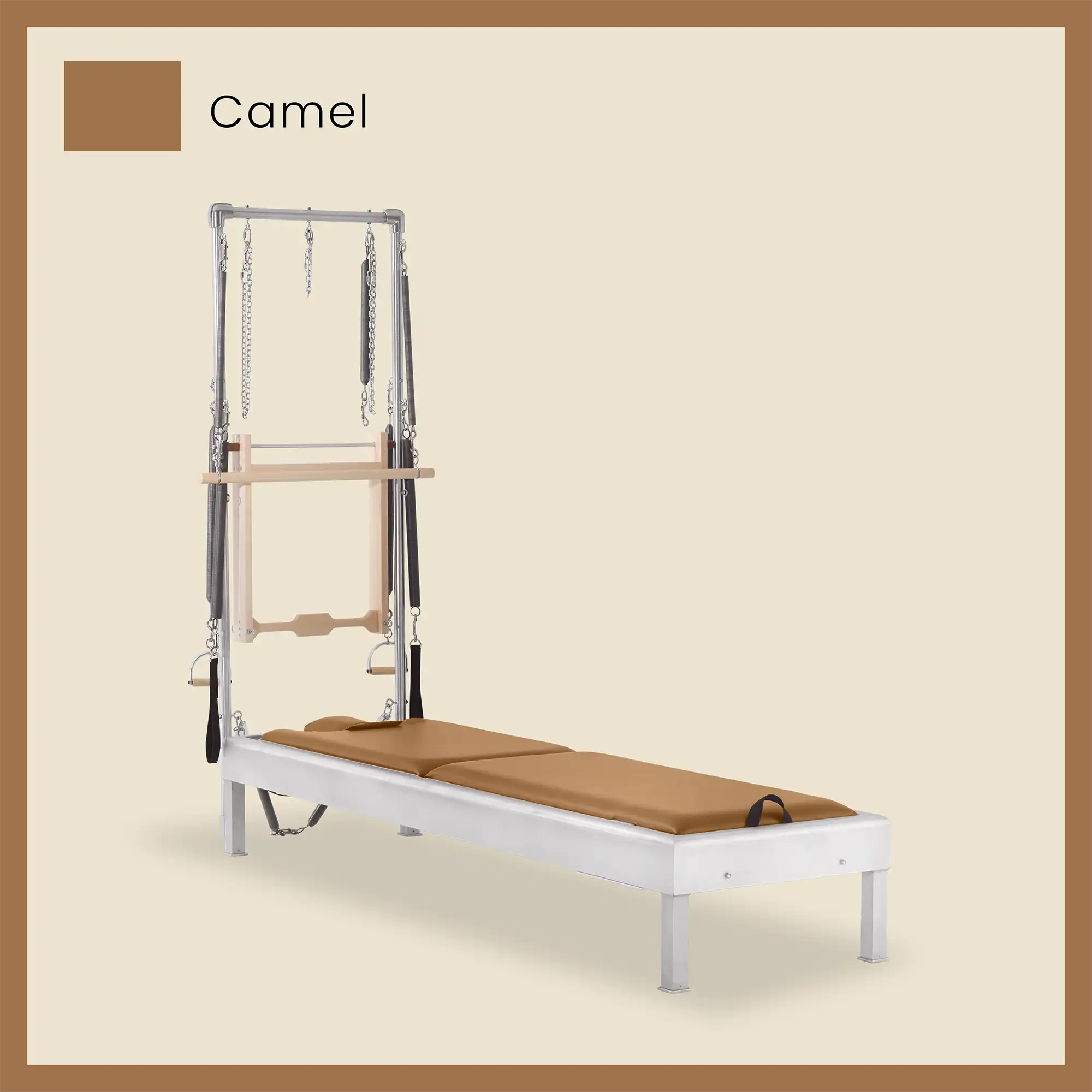 Pilates Reformer Cadillac Combo - Aluminum Half Cadillac Conversion, Insert Bed - Image 19
