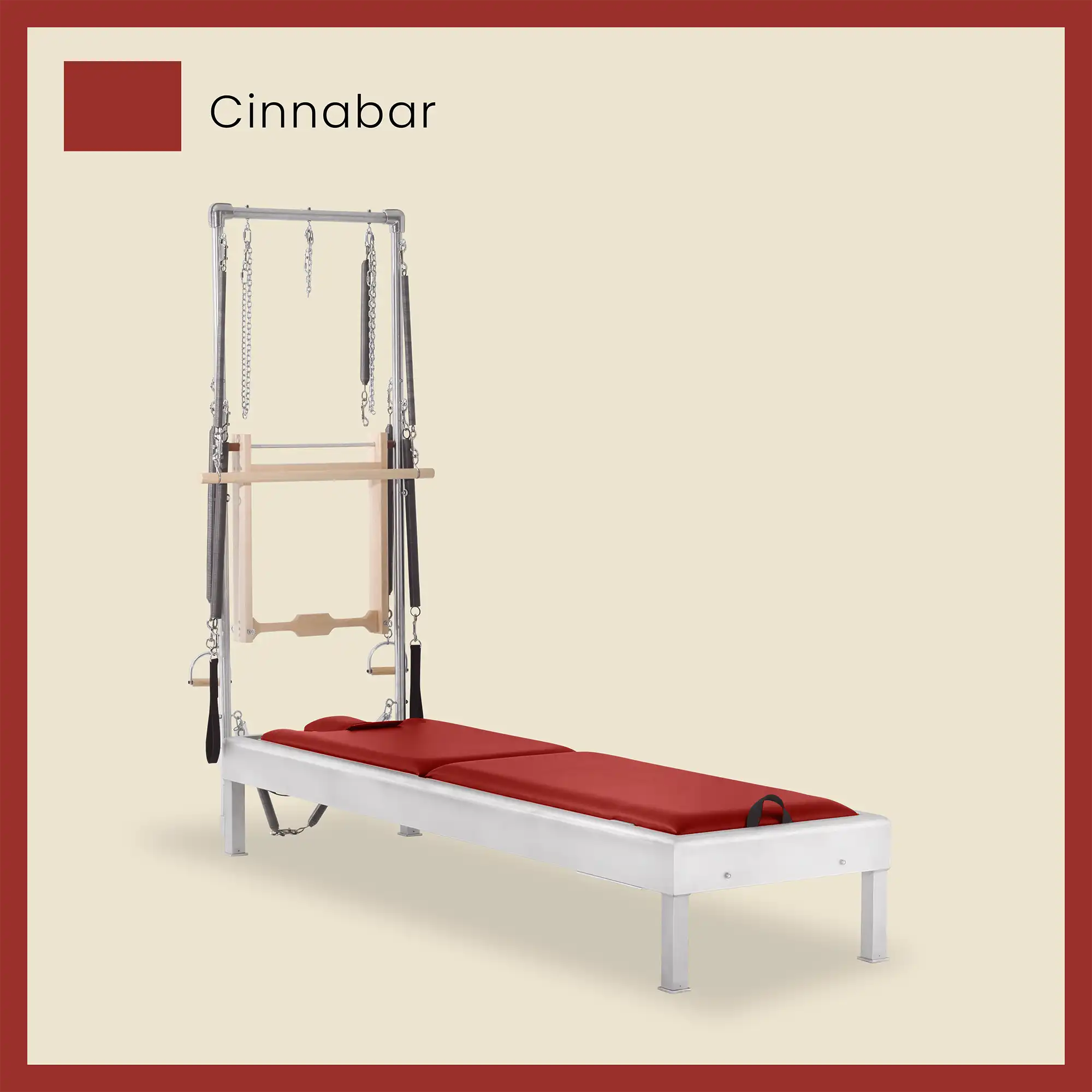 Pilates Reformer Cadillac Combo - Aluminum Half Cadillac Conversion, Insert Bed - Image 22