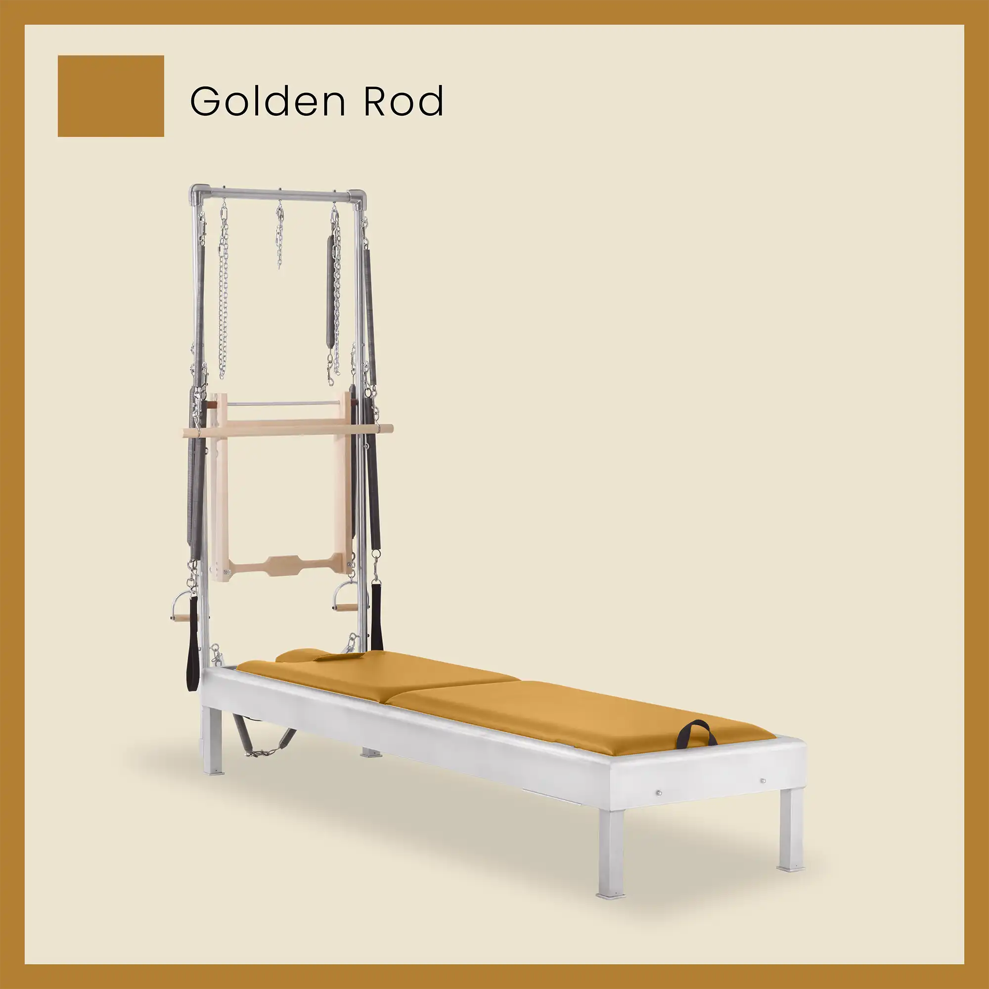 Pilates Reformer Cadillac Combo - Aluminum Half Cadillac Conversion, Insert Bed - Image 39