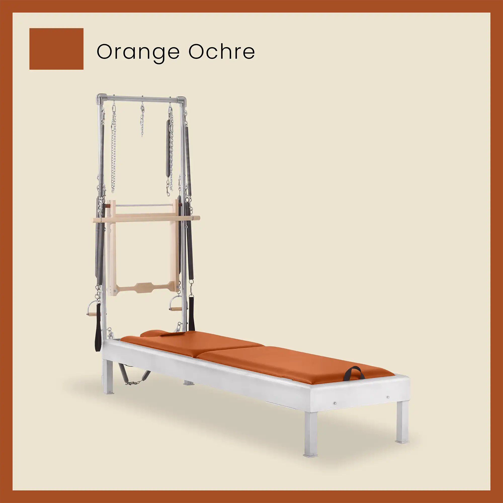 Pilates Reformer Cadillac Combo - Aluminum Half Cadillac Conversion, Insert Bed - Image 52